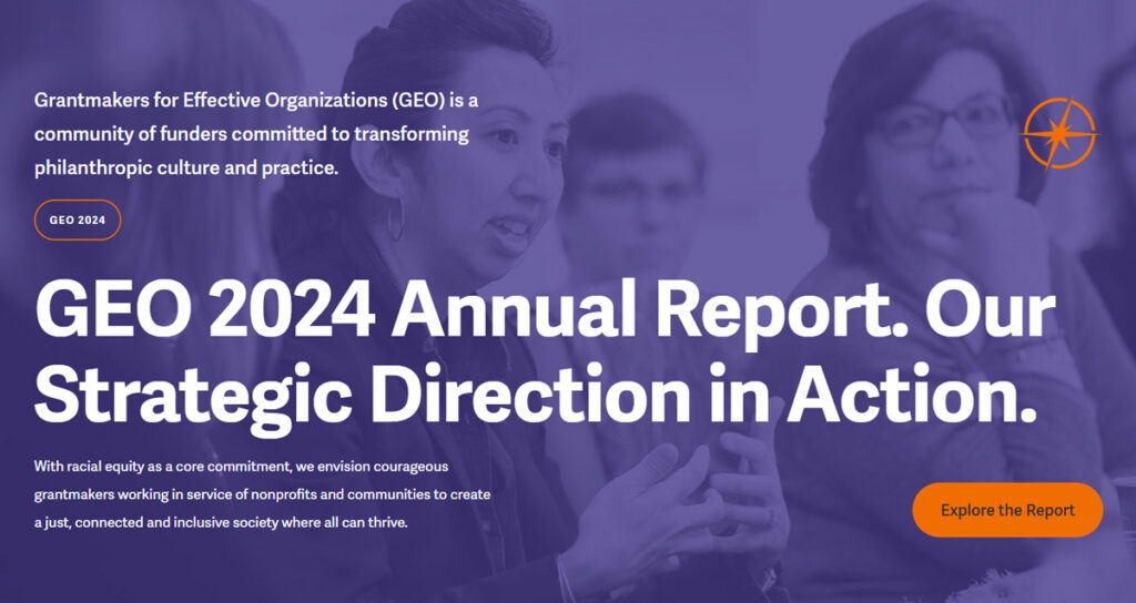 Header of GEO's 2023 Annual Report